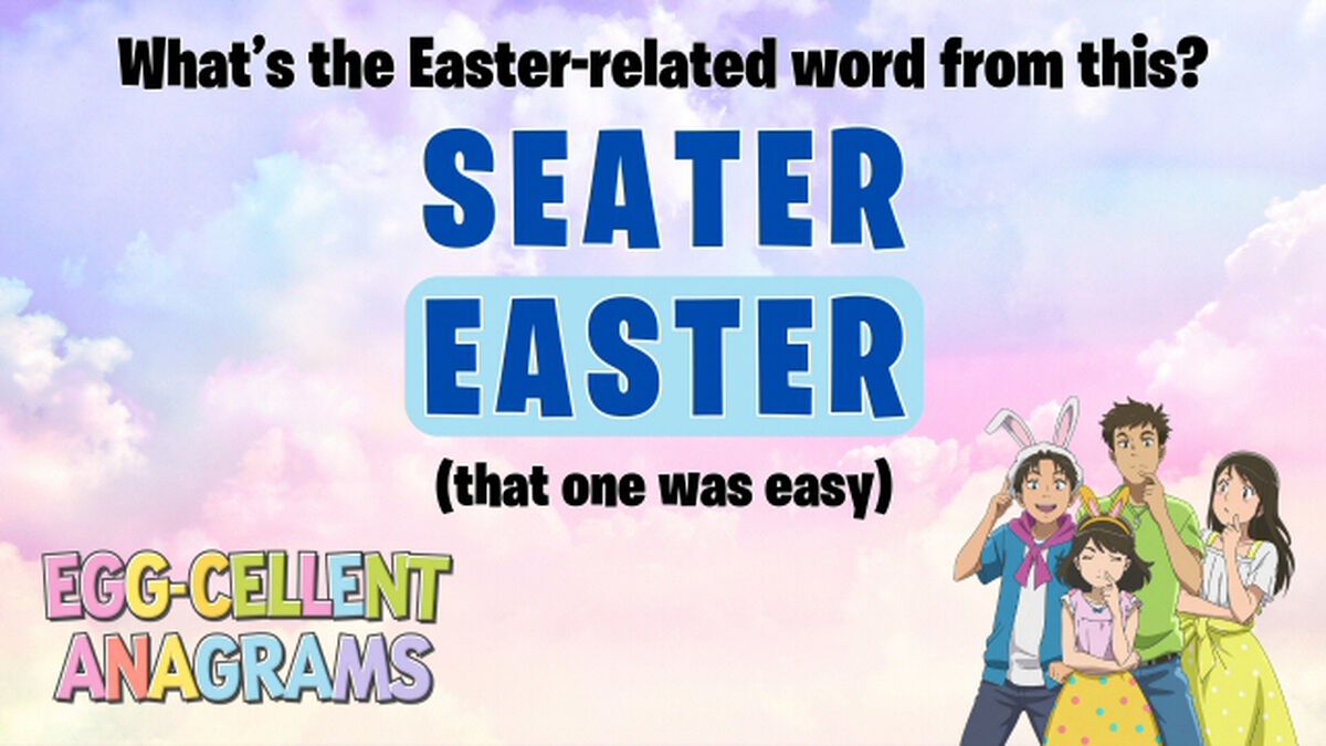 Egg-Cellent Anagrams! image number null